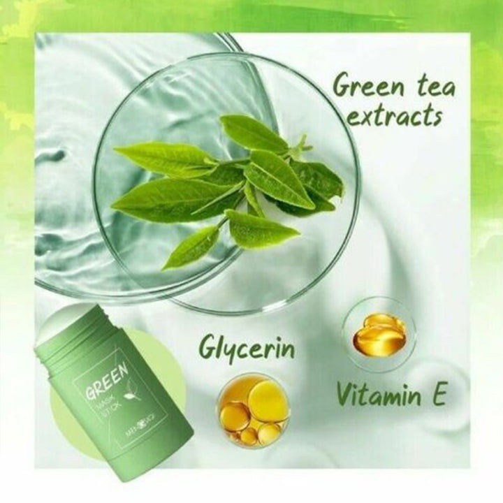 Natural Green Tea Cleansing Mask Stick