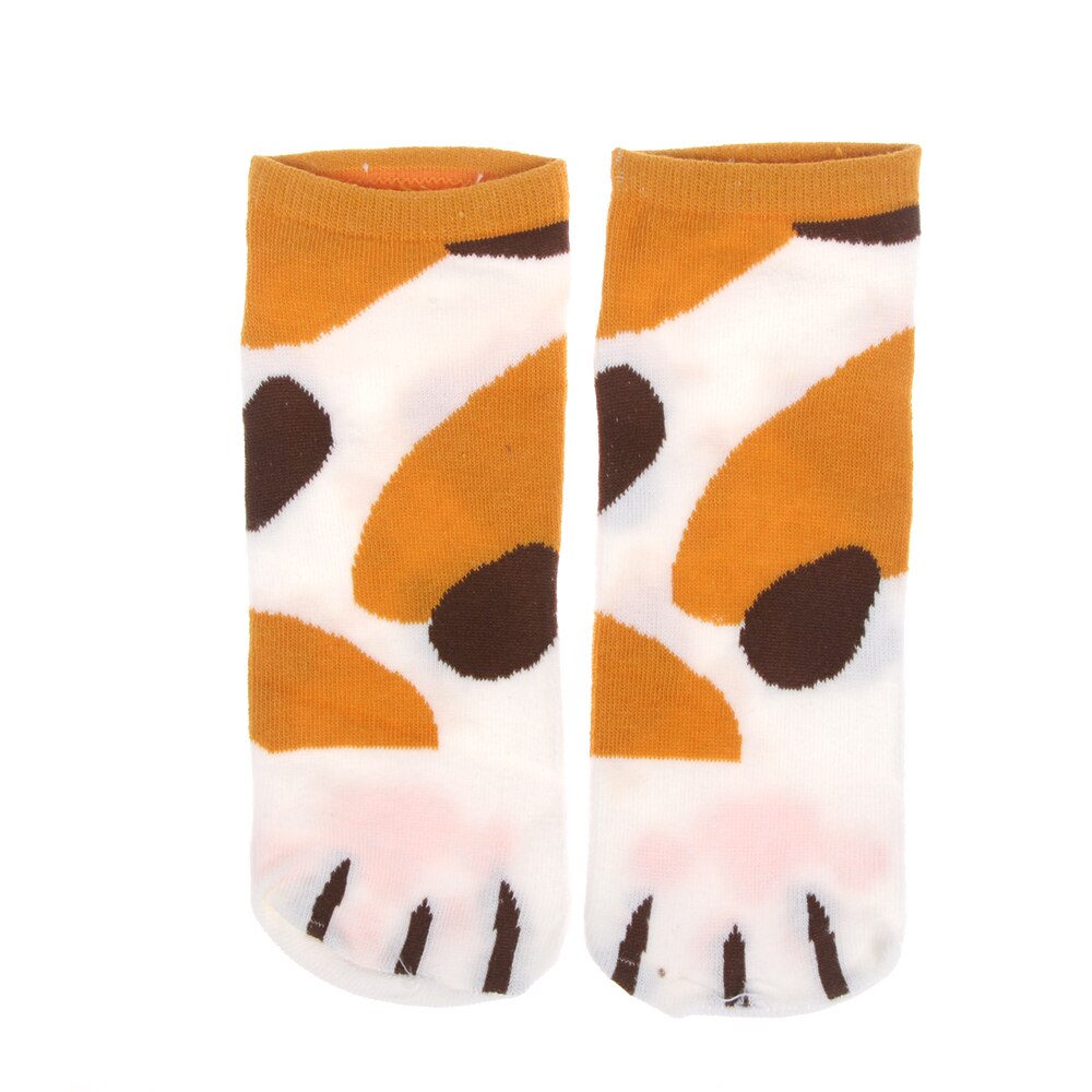 Cartoon Cute Cats Paw Socks